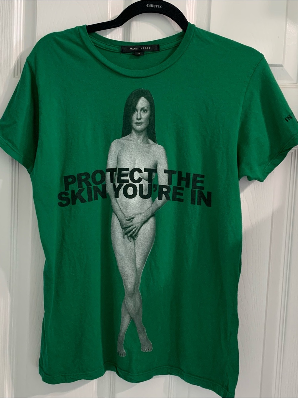 RARE Marc Jacobs Tee featuring Julianne Moore Love the Skin You’re In